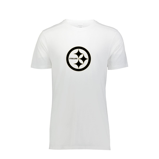 [FTSCUBWH-AS-LOGO2] Decker Men's Tri-Blend T-Shirt - Short Sleeve (Adult S, White, Logo 2)