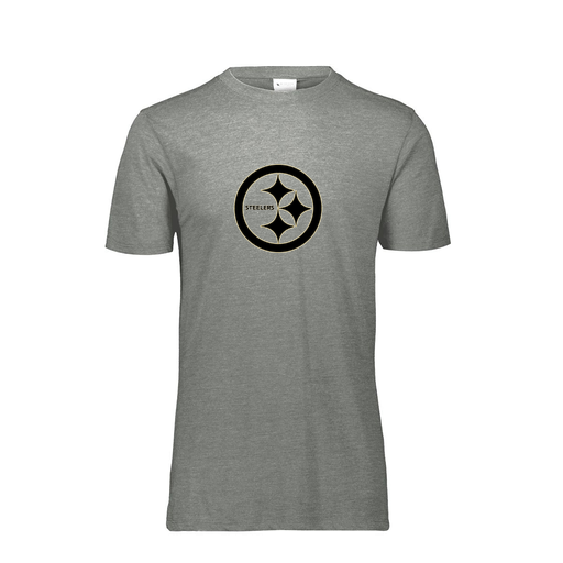 [FTSCUBGY-AS-LOGO2] Decker Men's Tri-Blend T-Shirt - Short Sleeve (Adult S, Gray, Logo 2)