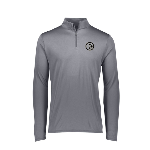 [FTLQFLGY-FAXS-LOGO2] Decker Women's Flex-Lite 1/4 Zip Shirt (Female Adult XS, Gray, Logo 2)