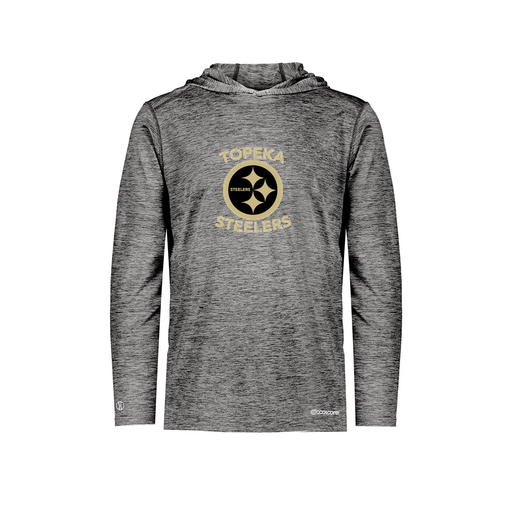 [FOLHCGBK-YS-LOGO1] Decker Youth Charge Hoodie (Youth S, Black, Logo 1)