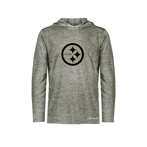 [CUS-DFW-CHGHOOD-PER-LSL-GRY-YS-LOGO2] Youth Charge Hoodie (Youth S, Gray, Logo 2)
