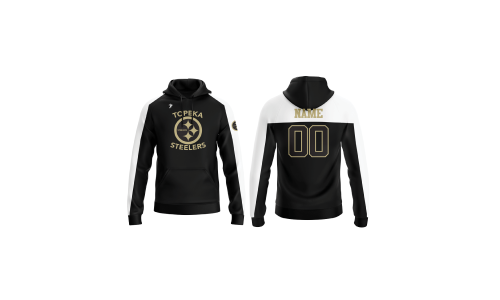 Topeka Steelers - Player Hoodie (Name & Number)